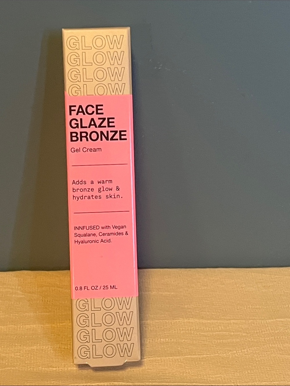 Glow Face Glaze Bronze Gel Cream — Pink & Gold
